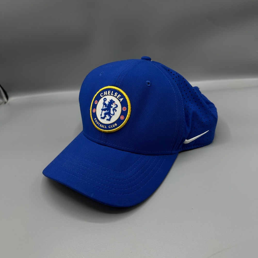 Nike Chelsea FC Classic99 Dri-FIT Hat Mens Blue Soccer Club Adjustable Cap